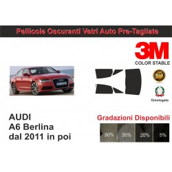 A6 berlina 2011 in poi KIT POSTERIORE 3M
